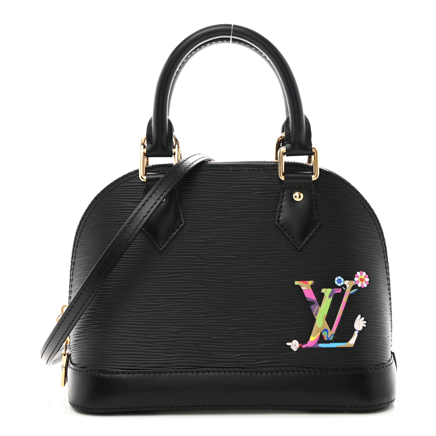 Louis Vuitton LV X TM Epi Alma BB Black