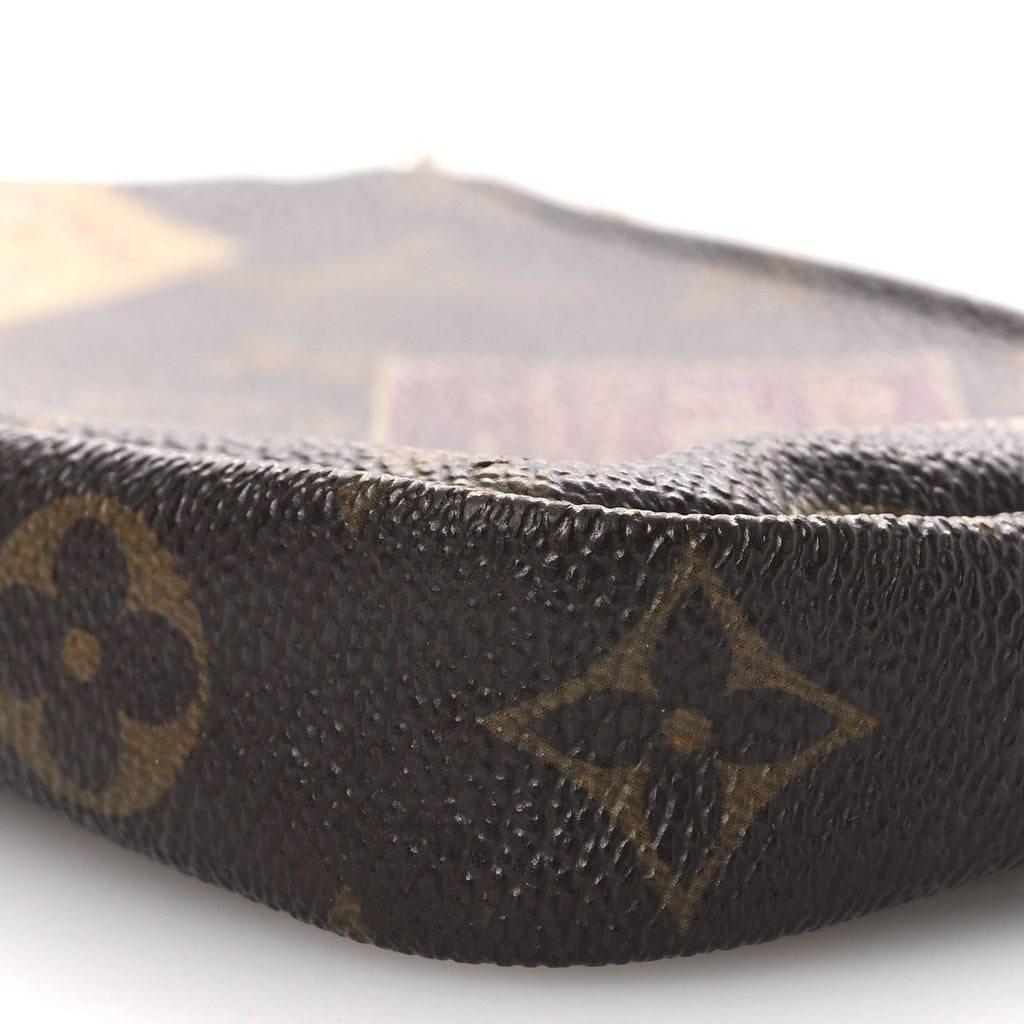 Louis Vuitton Monogram Trunks and Bags Mini Pochette
