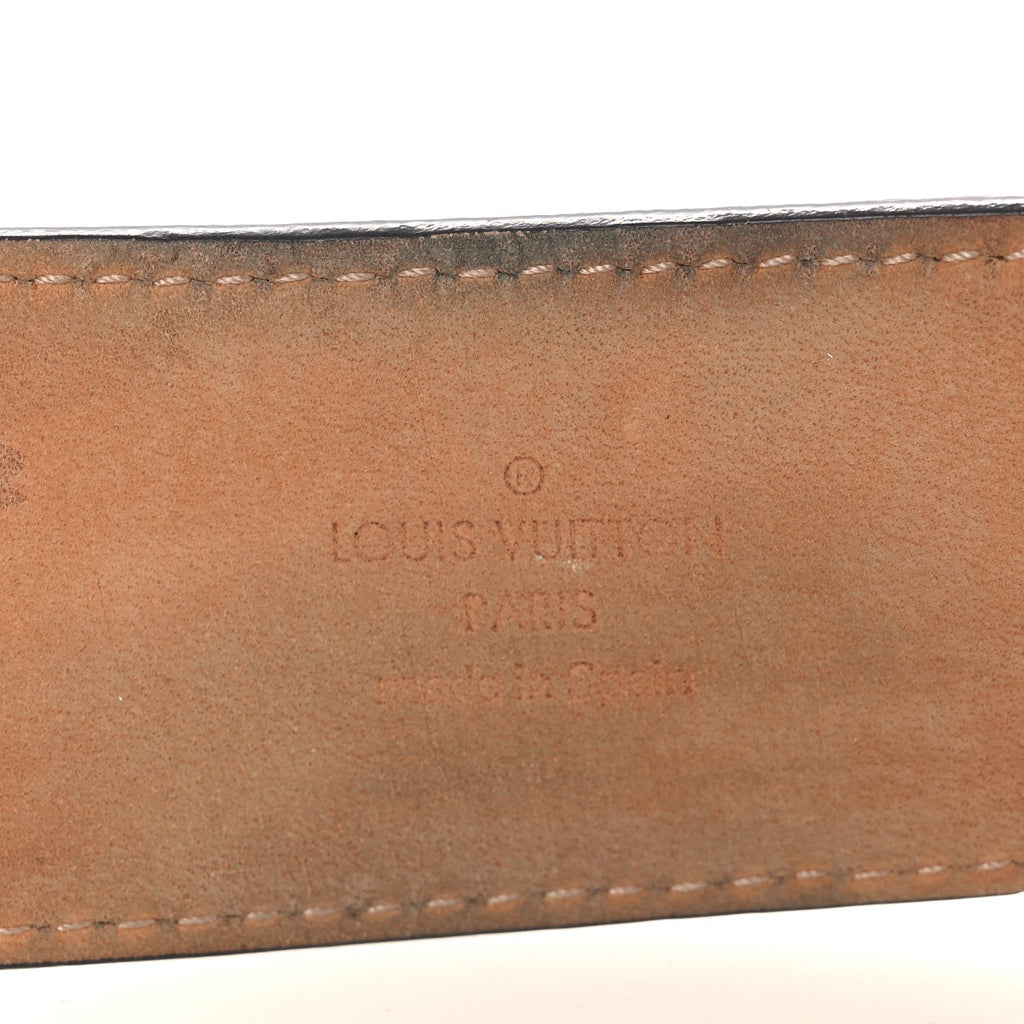 Louis Vuitton Monogram 40mm LV Initiales Belt 100 40