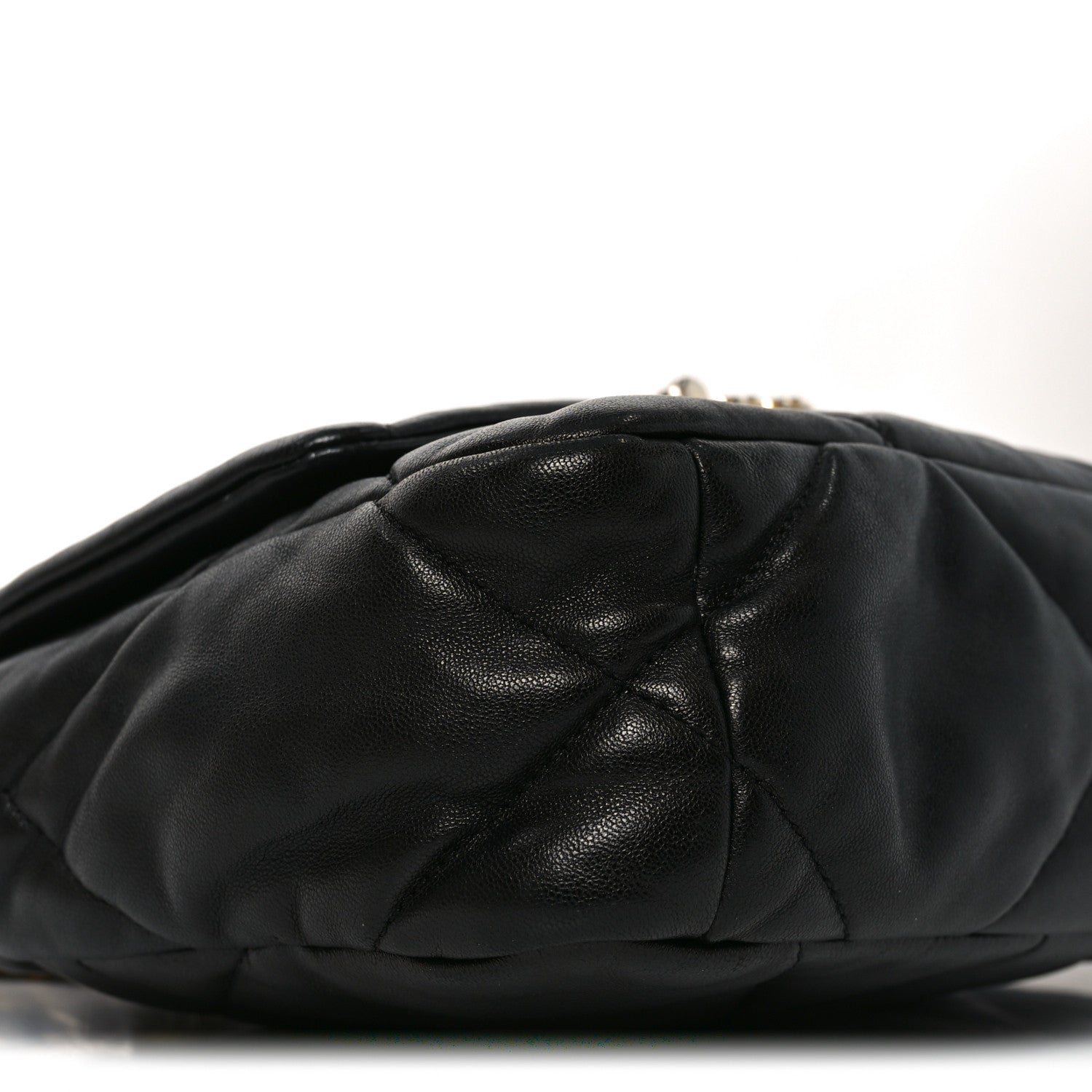 Chanel Lambskin Quilted Medium Chanel 19 Flap Black