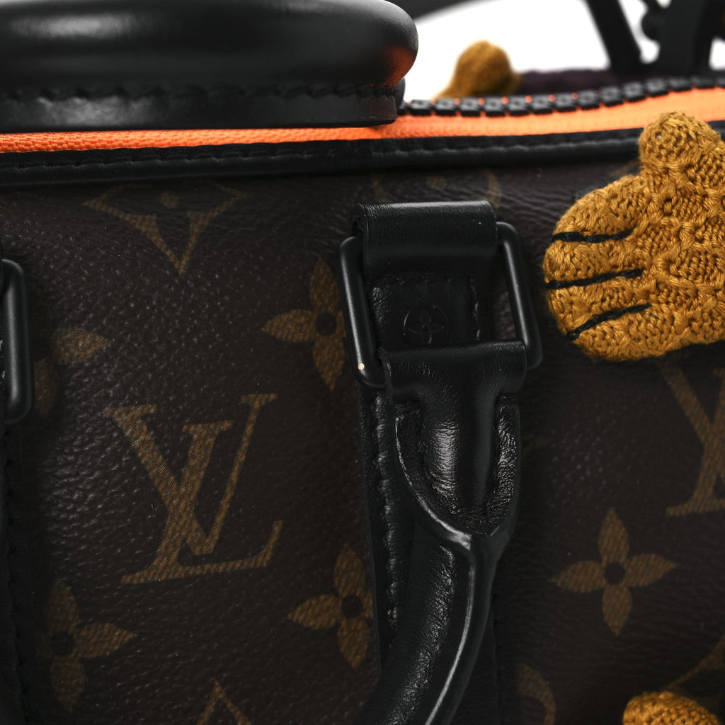 Louis Vuitton Monogram Monkey Puppet LV Friends Keepall XS