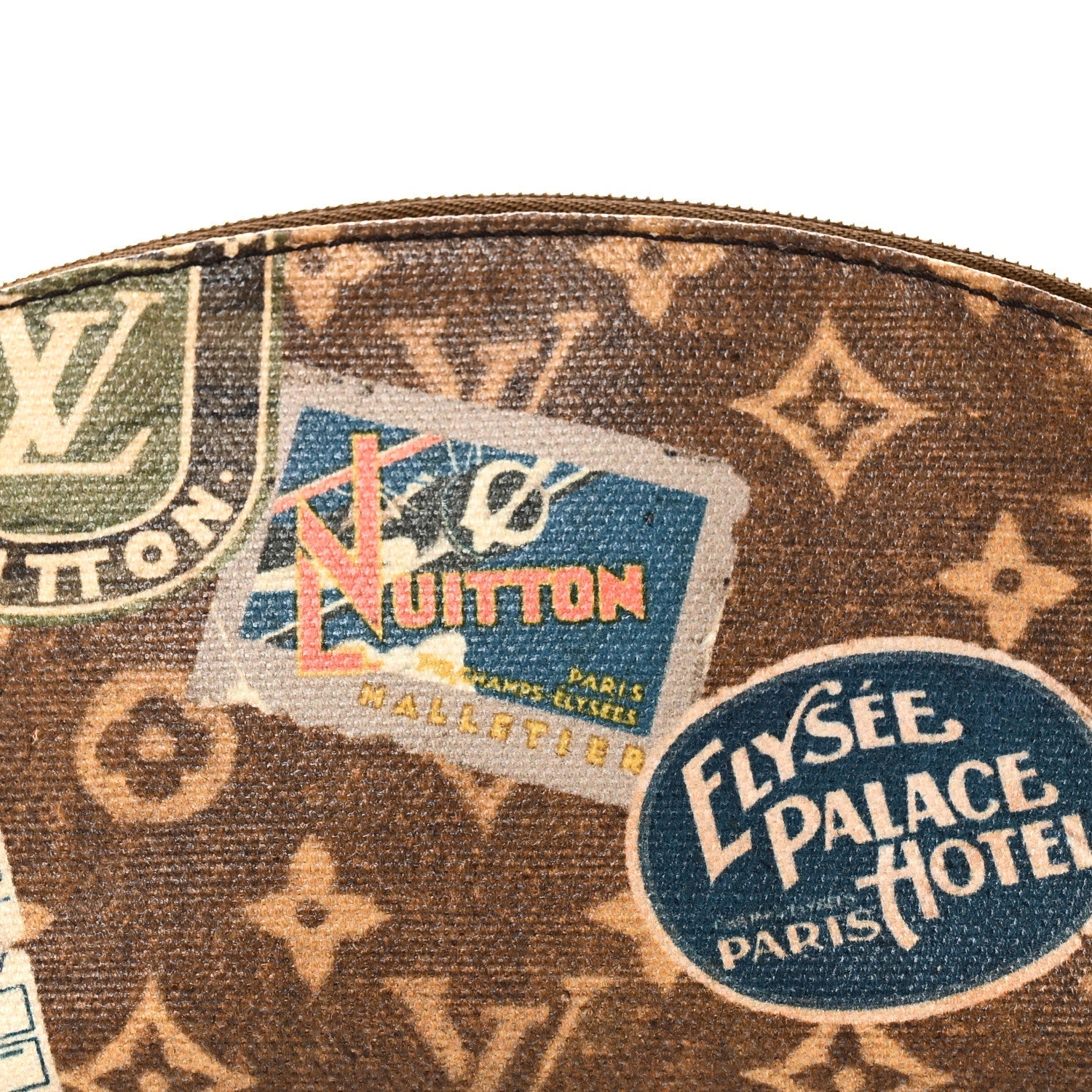 Louis Vuitton Monogram Flight Mode Cosmetic Pouch