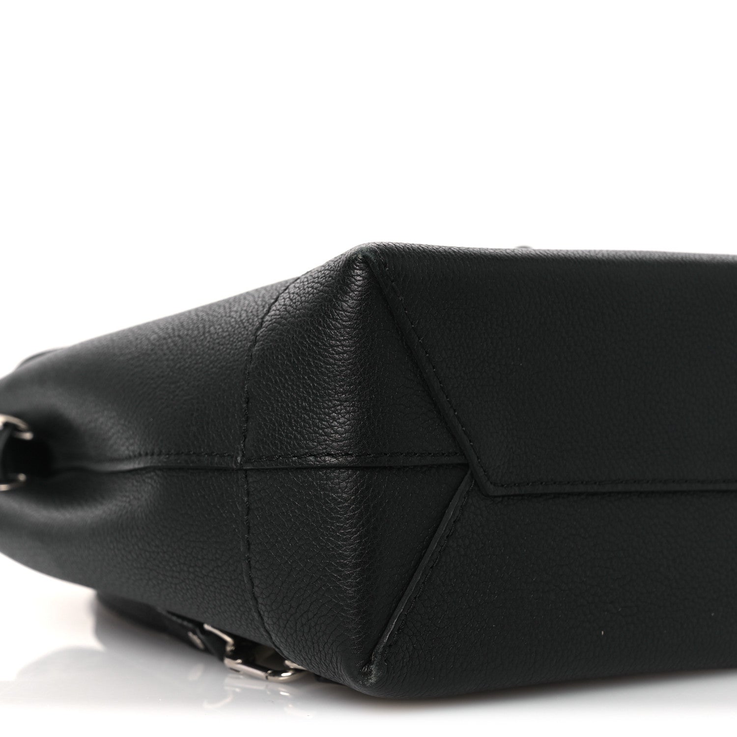Louis Vuitton Calfskin Lockme Mini Backpack Black