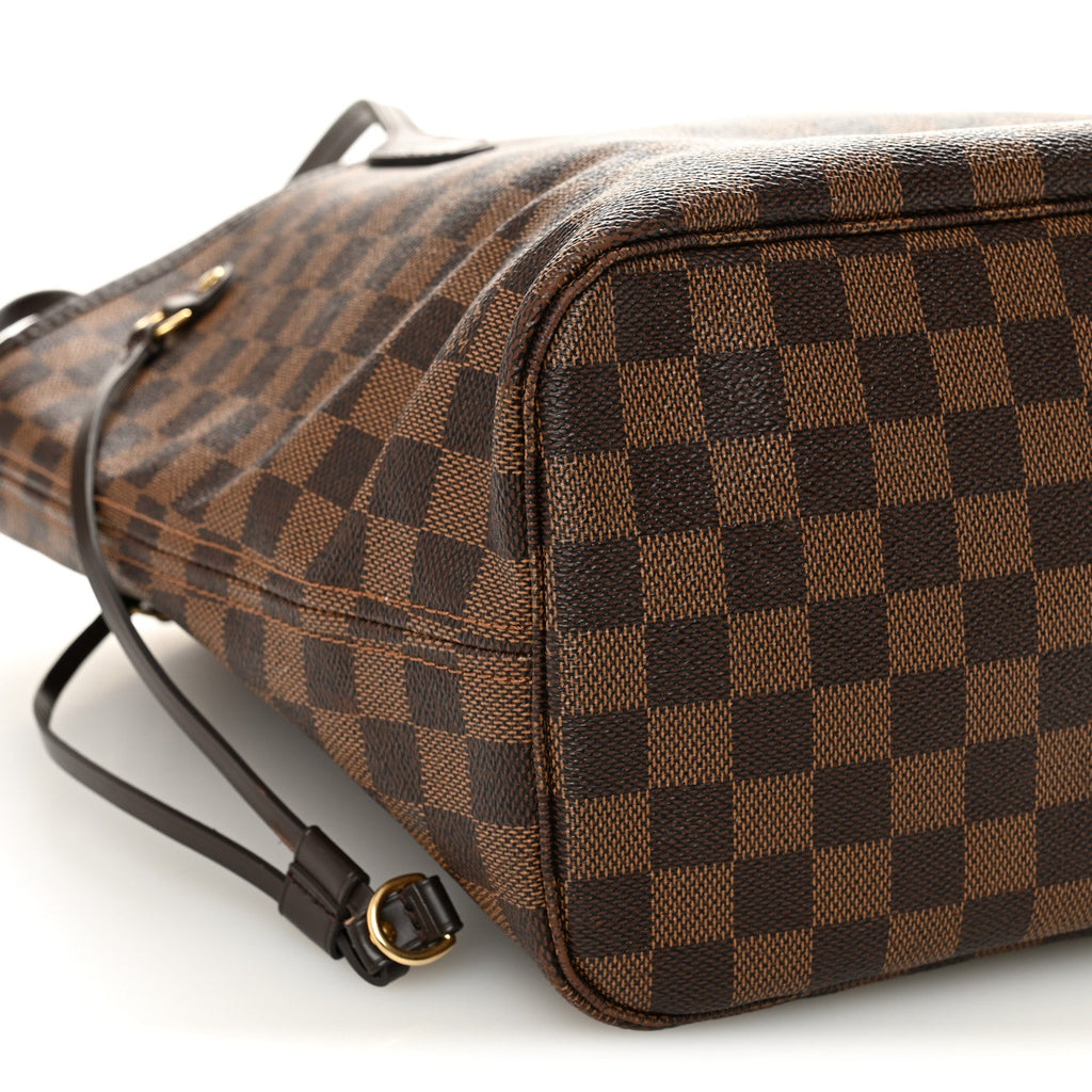 Louis Vuitton Damier Ebene Neo Neverfull MM Rose Ballerine
