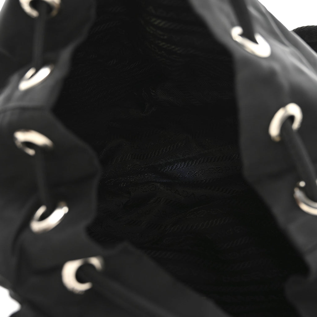 Prada Tessuto Nylon Vela Small Backpack Black