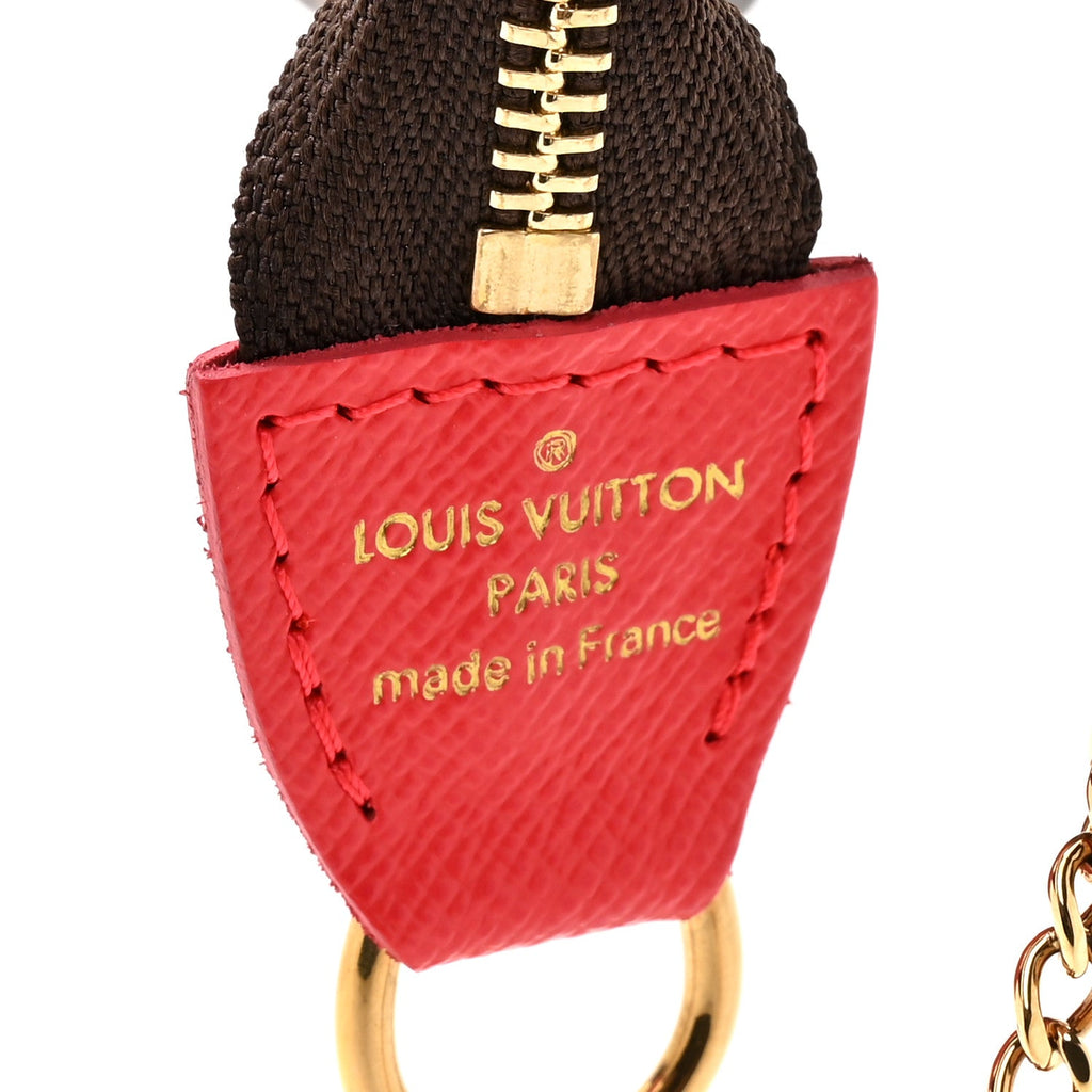 Louis Vuitton Monogram 2021 Christmas Animation London Mini Pochette Accessories Red