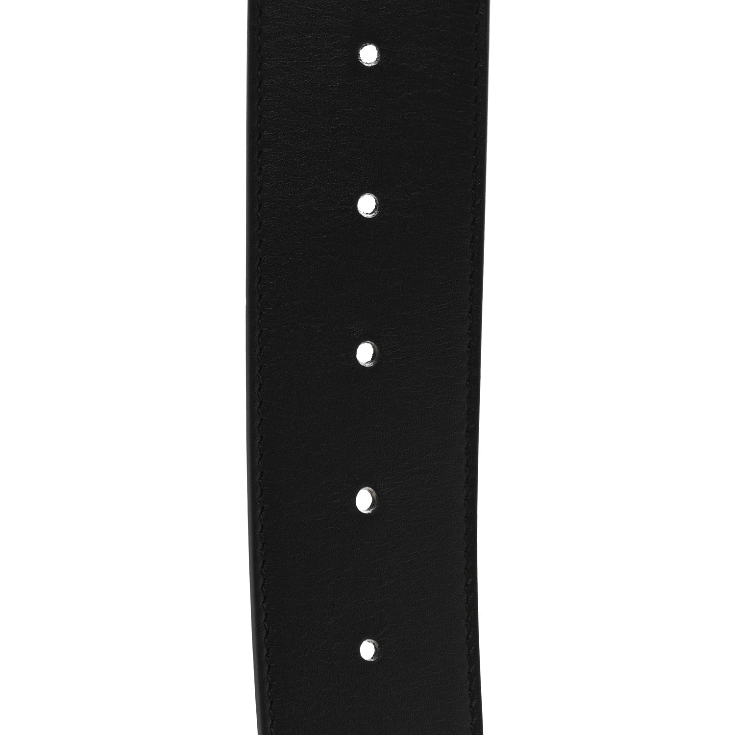 Gucci Calfskin Double G 40mm Belt 80 32 Black