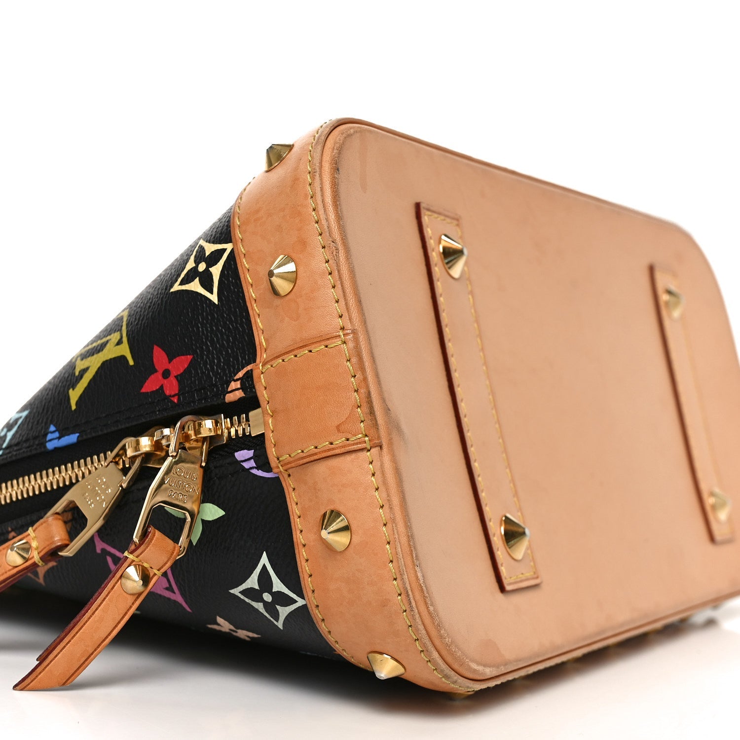 Louis Vuitton Monogram Multicolor Alma PM Black