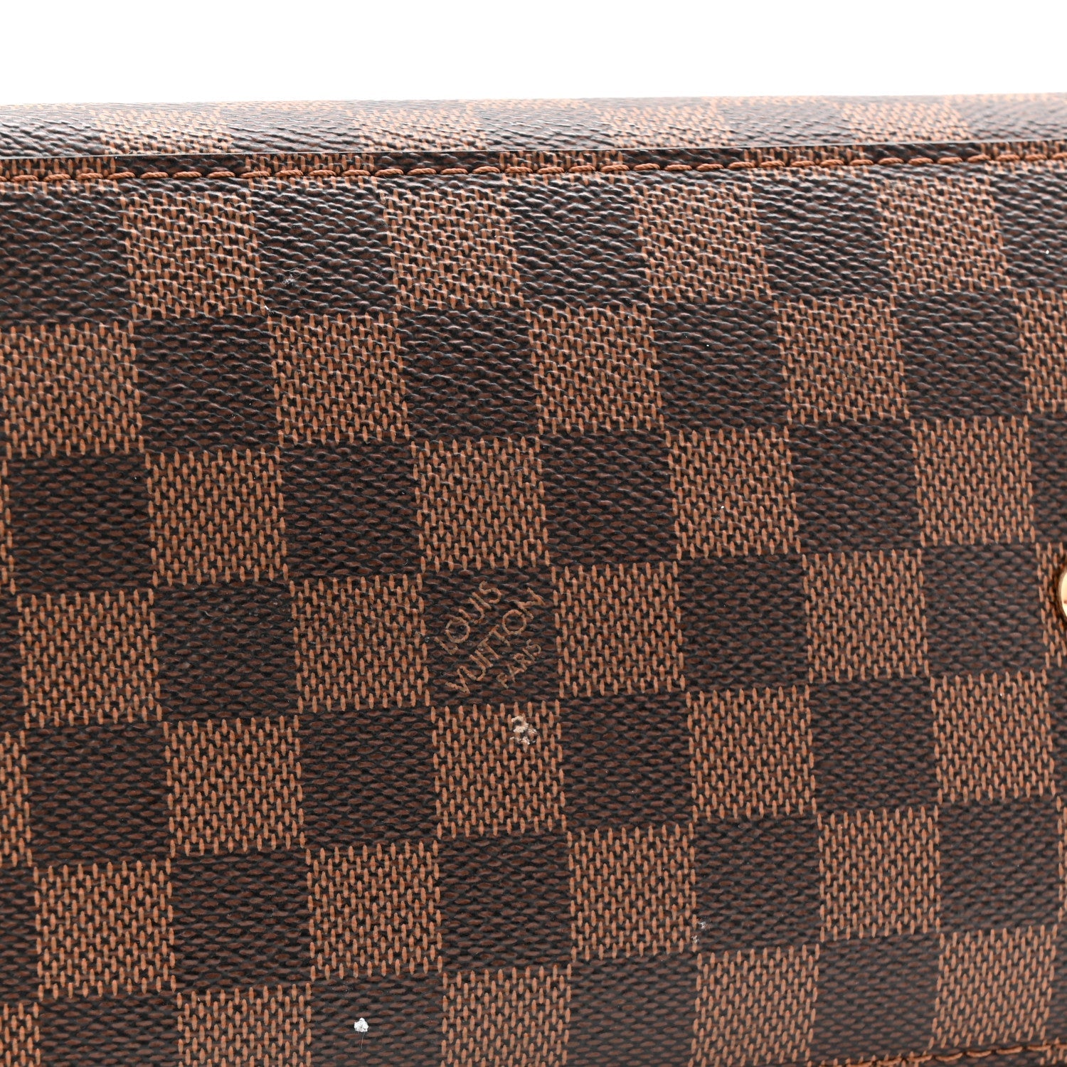 Louis Vuitton Damier Ebene LV Riverside Lie De Vin