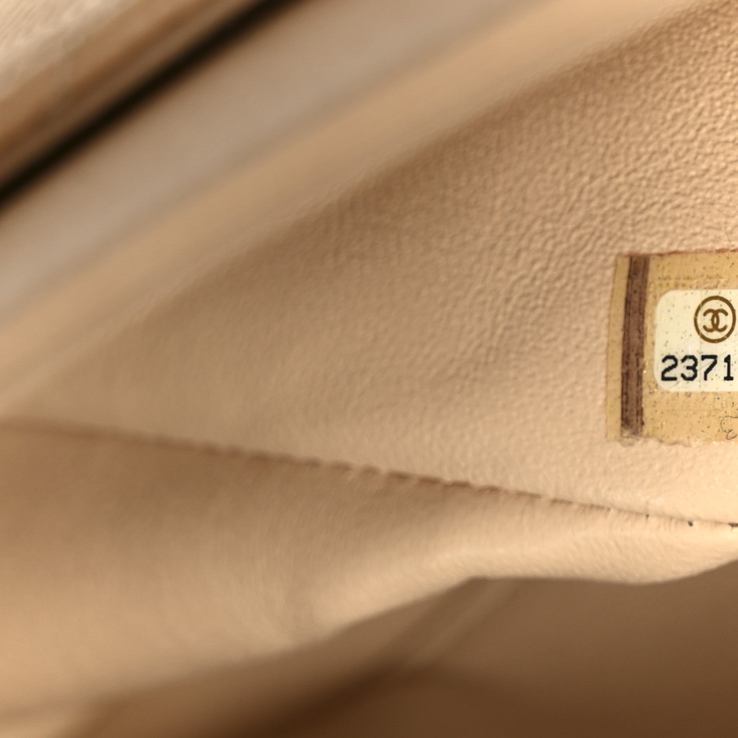 Chanel Caviar Quilted Jumbo Double Flap Beige