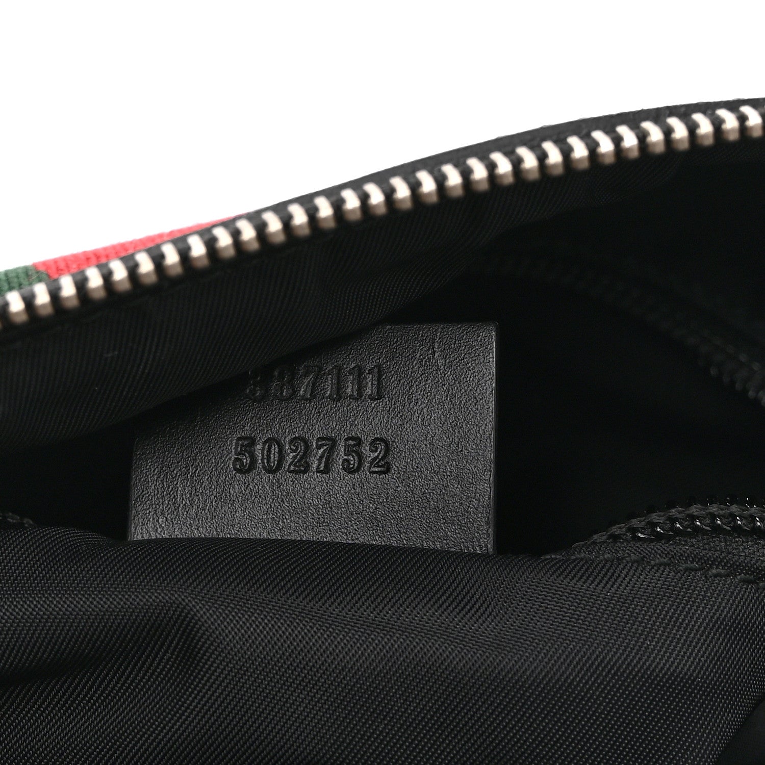 Gucci Techno Canvas Web Messenger Bag Black