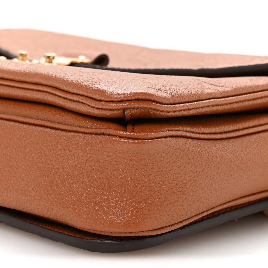 Louis Vuitton Empreinte Pochette Metis Cognac