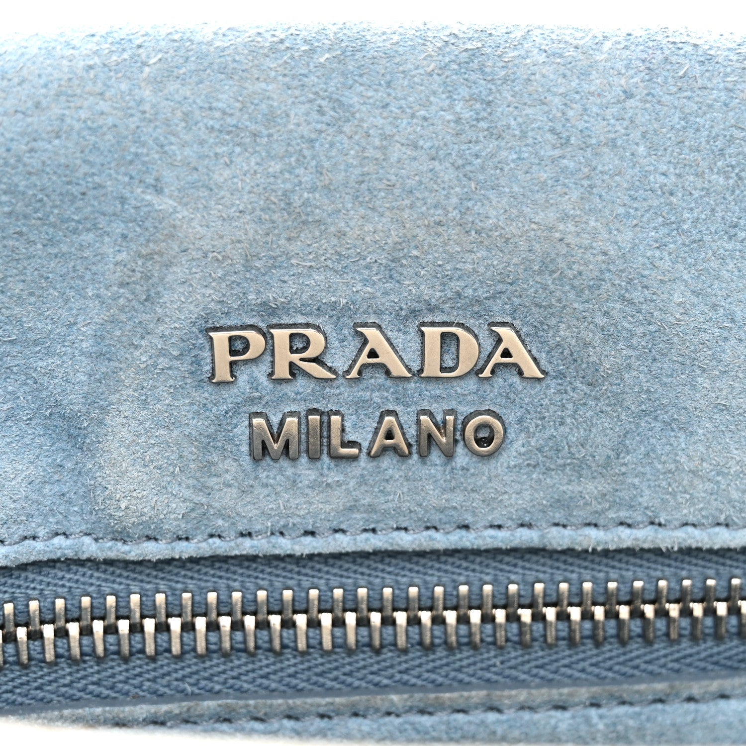 Prada Glace Calf Etiquette Flap Bianco Astra