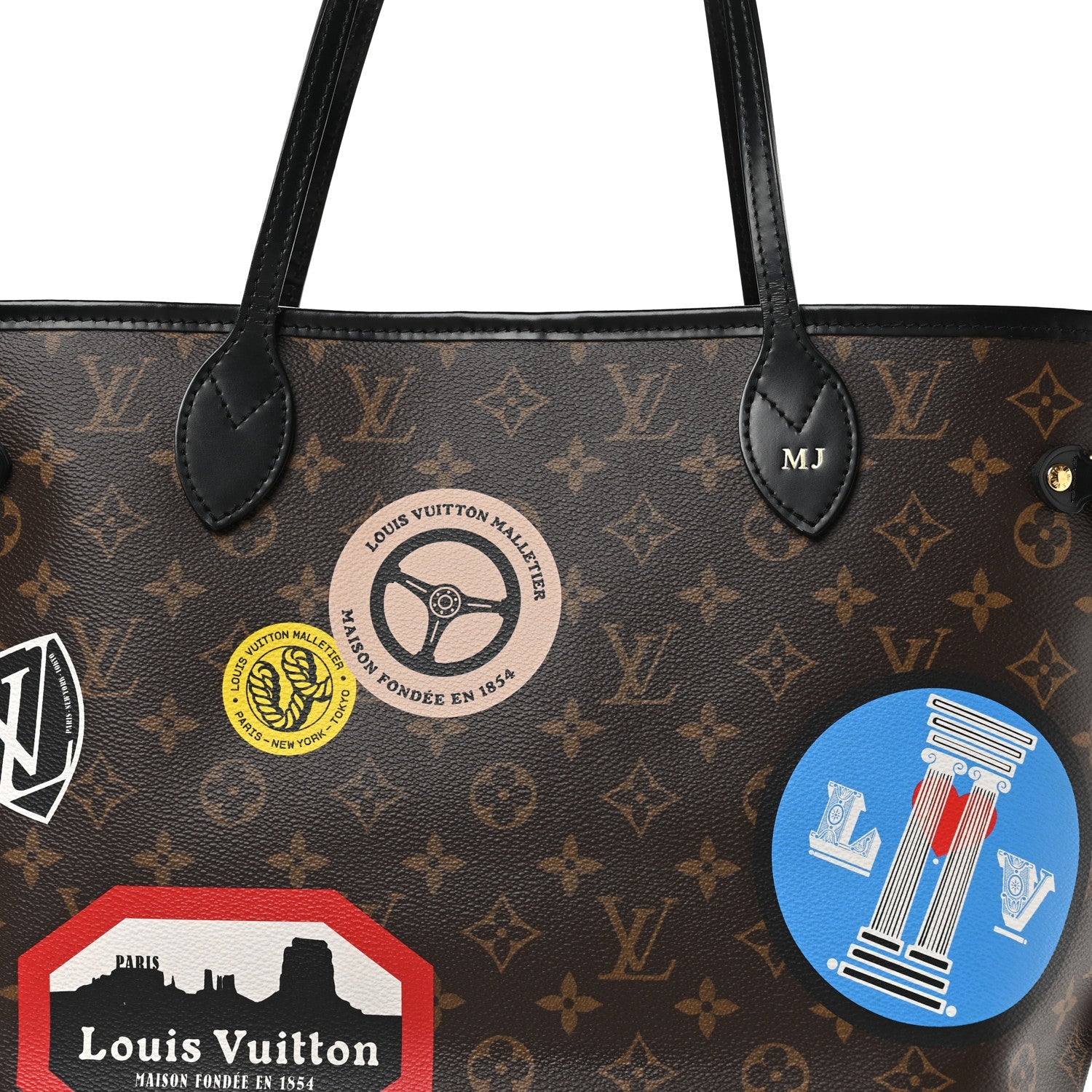 Louis Vuitton Monogram World Tour Neverfull MM