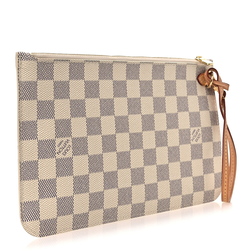 Louis Vuitton Damier Azur Neverfull MM GM Pochette