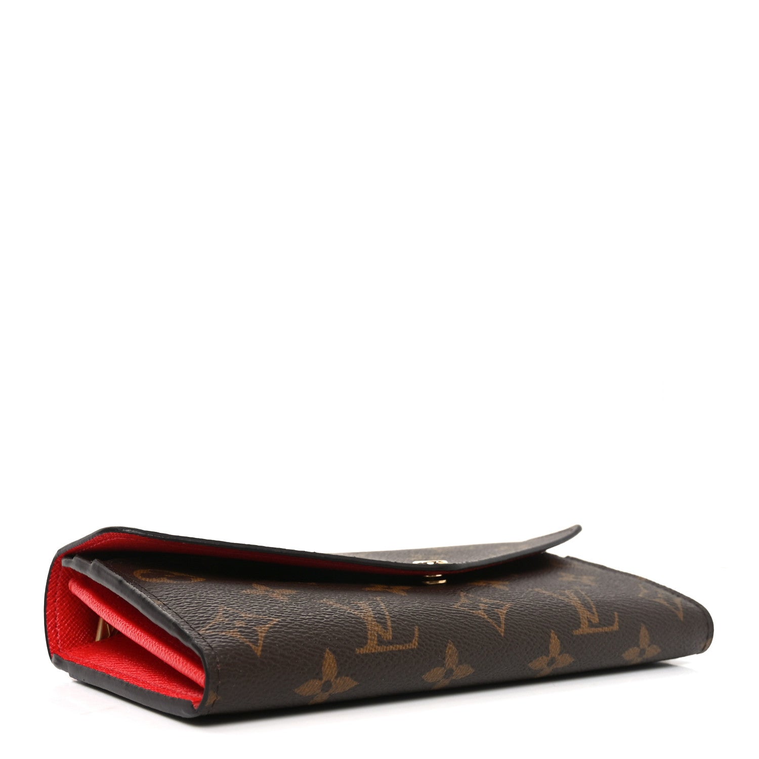 Louis Vuitton Monogram Sarah Wallet NM Coquelicot