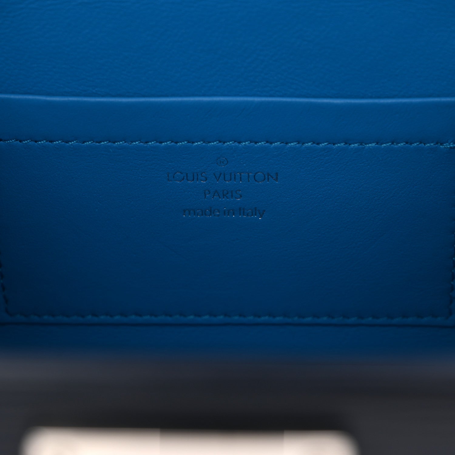 Louis Vuitton Epi Bleecker Box Indigo Coquelicot