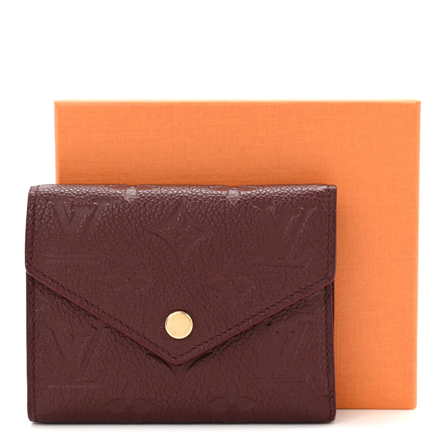 Louis Vuitton Empreinte Victorine Wallet Wine