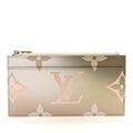 Louis Vuitton Monogram Giant Spring In The City Slim Purse Sunset Kaki