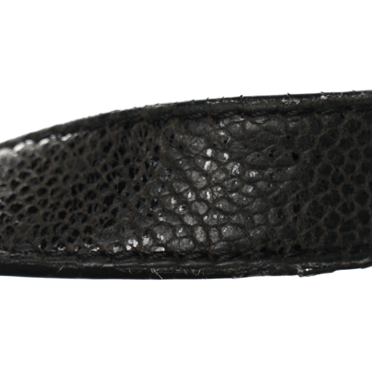 Chanel Crumpled Grained Calfskin Quilted CC Crave Tote Black