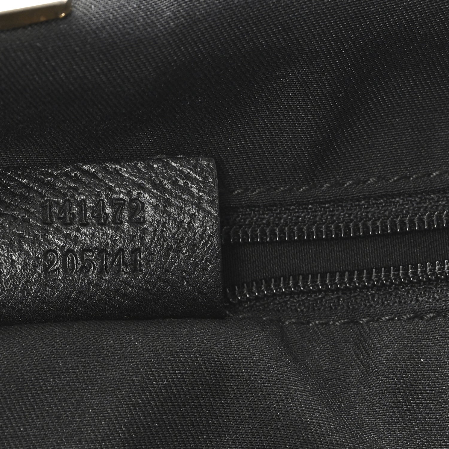 Gucci Monogram Large Abbey Tote Black