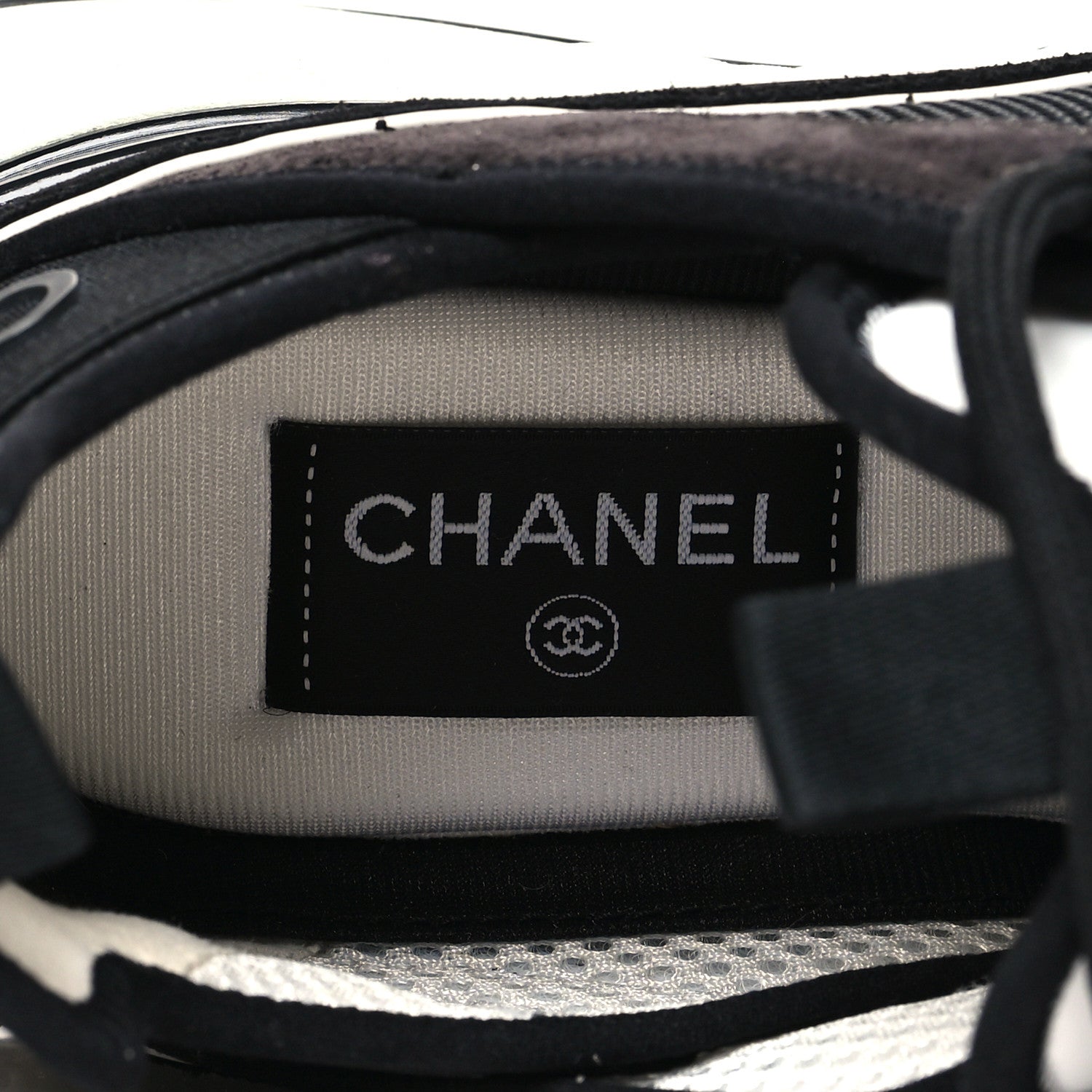 Fabric Suede CC Sneakers 40 Black Dark Grey