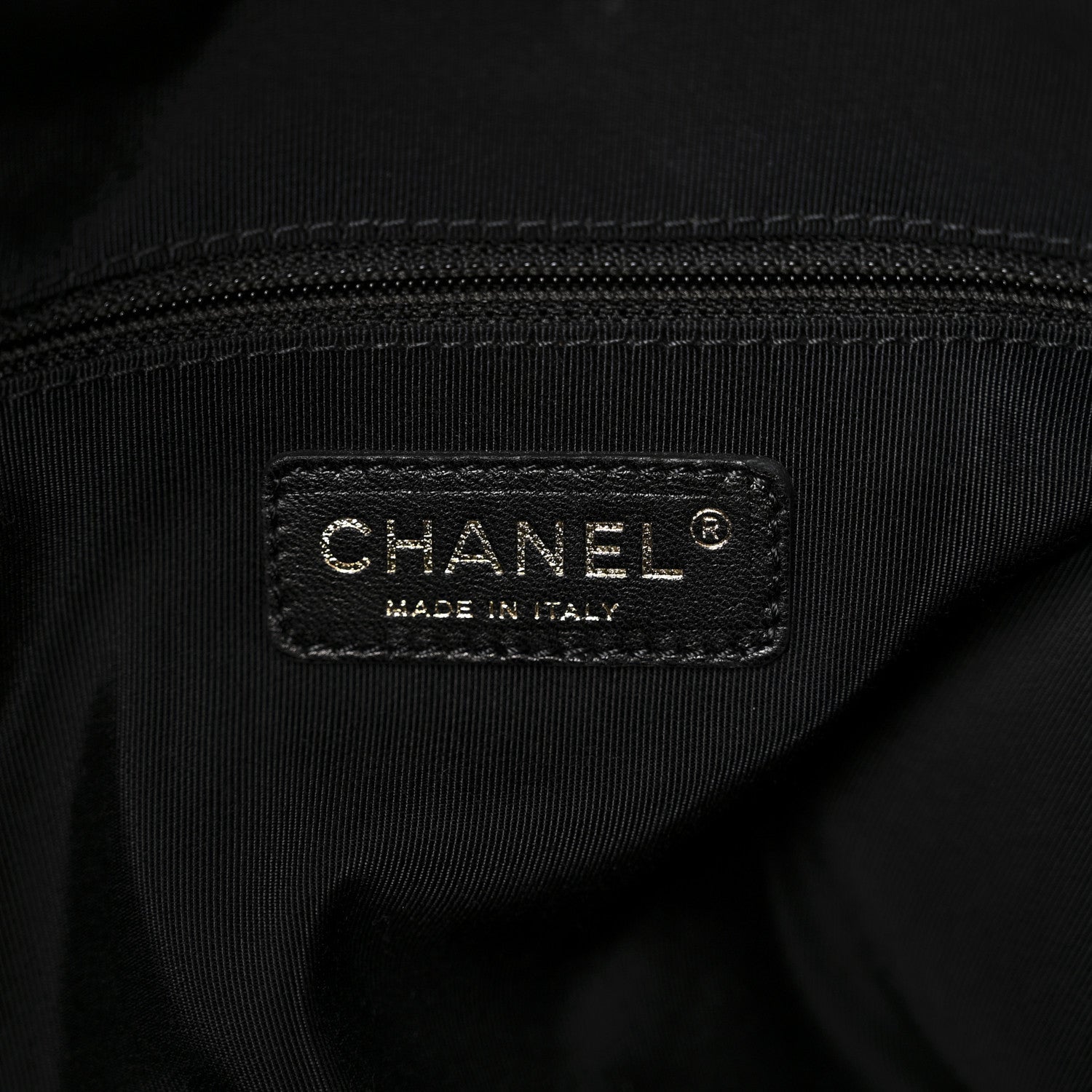 Chanel Calfskin Quilted Large Chain Me Hobo Black