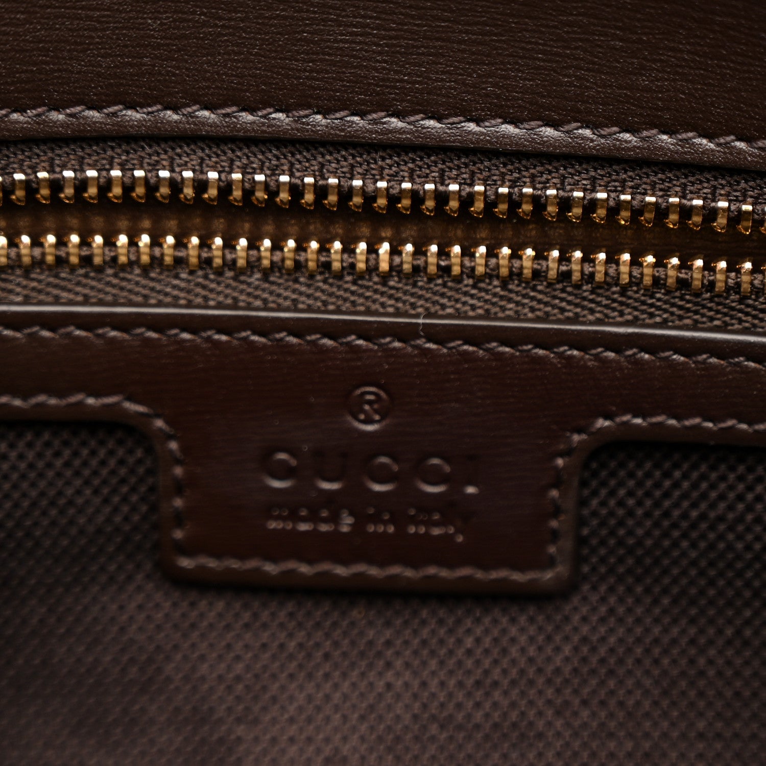 Gucci GG Monogram Small Luce Shoulder Bag Beige Ebony
