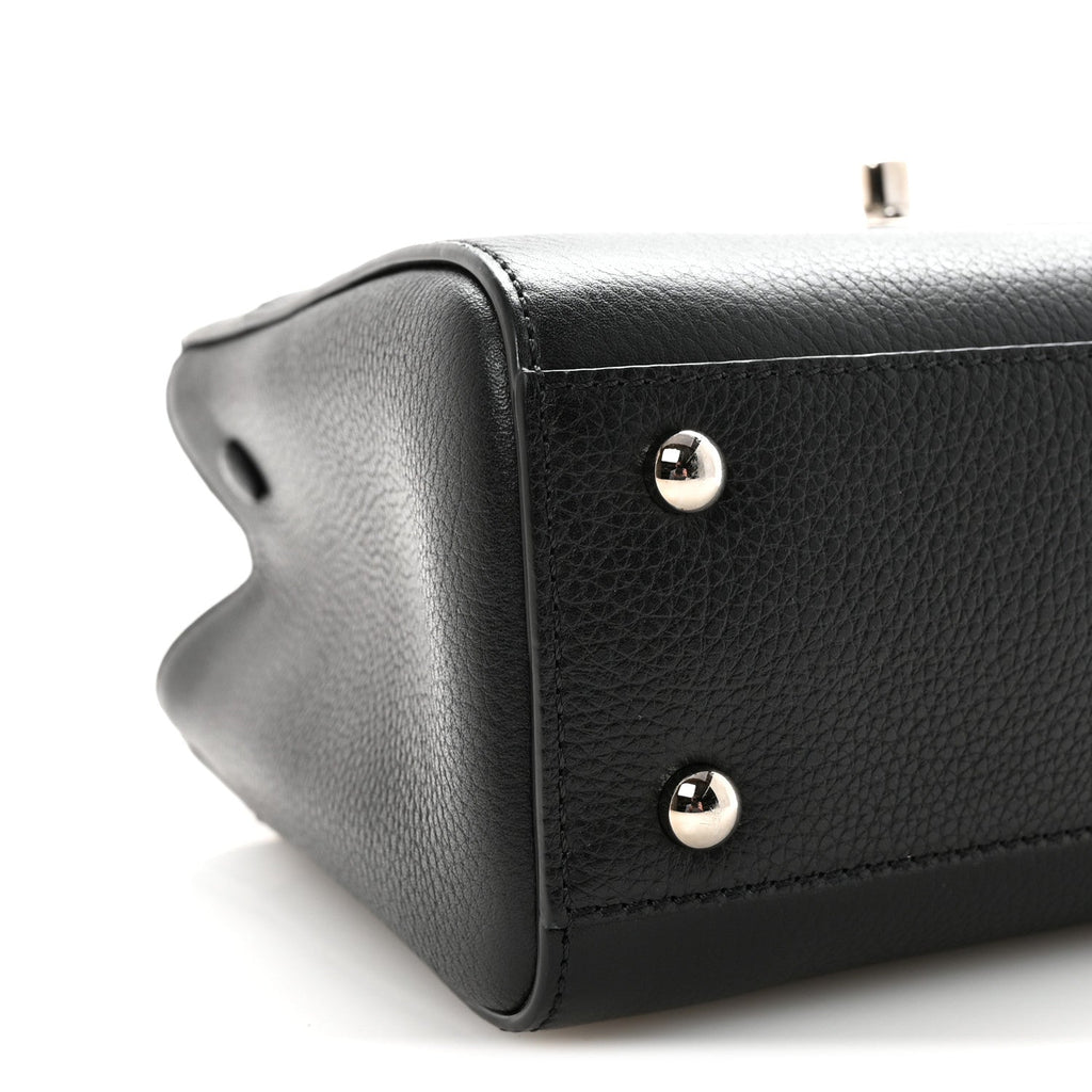 Chanel Grained Calfskin Mini Neo Executive Shopper Tote Black