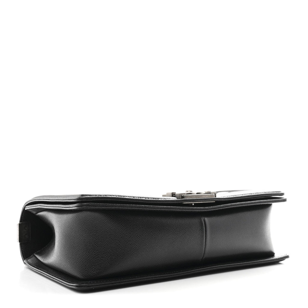 Chanel Caviar Quilted New Medium Boy Flap Black