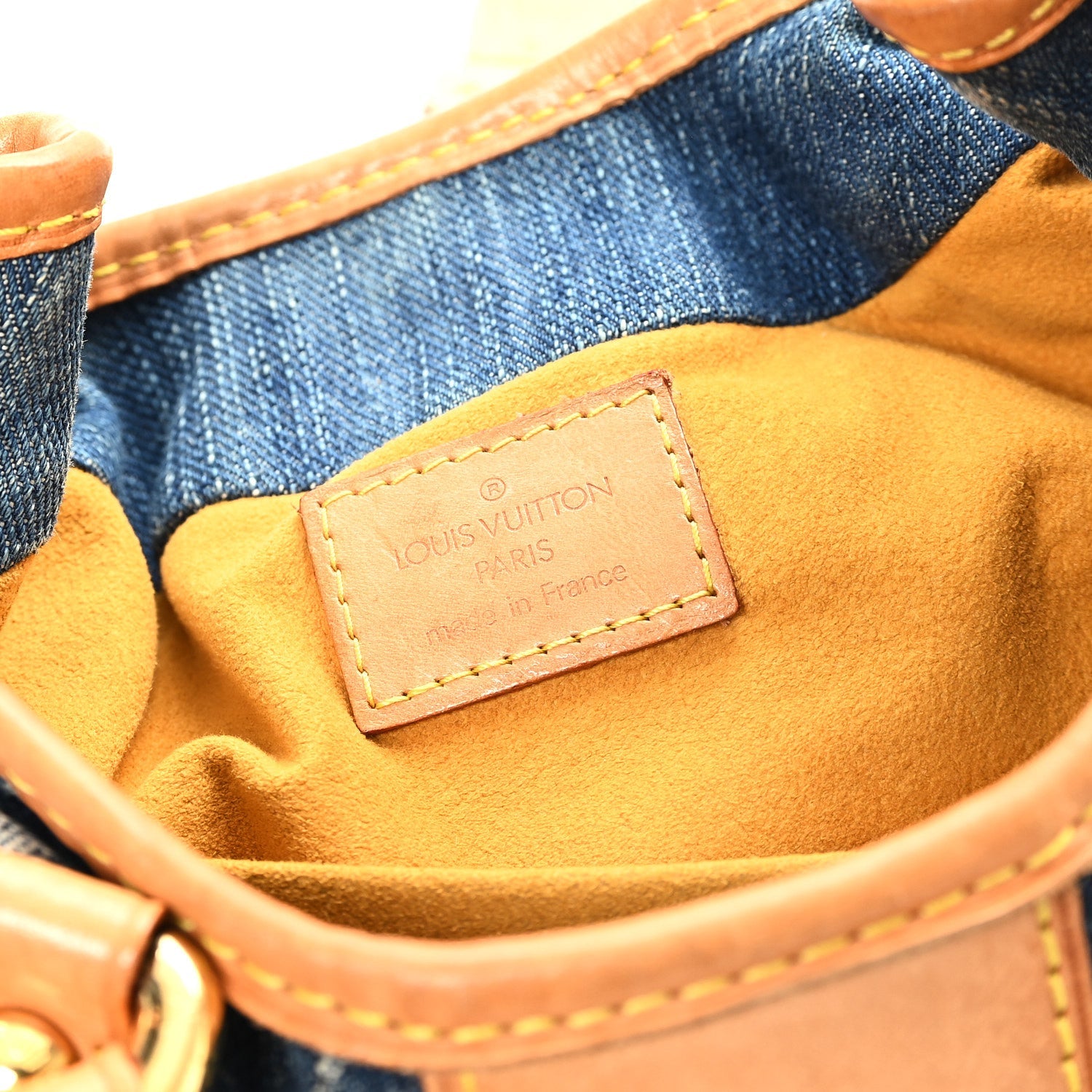 Louis Vuitton Monogram Denim Pleaty Blue