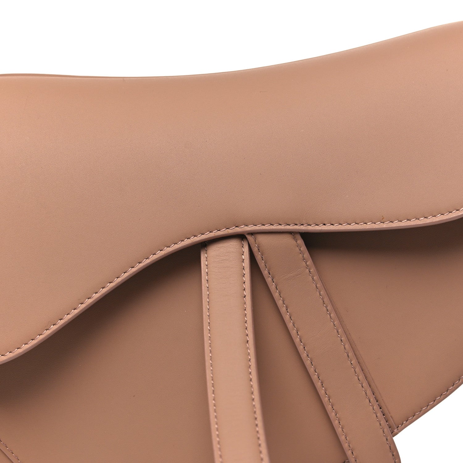 Christian Dior Ultra Matte Calfskin Saddle Bag Blush