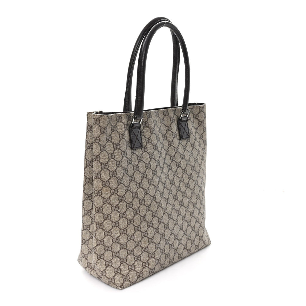 Gucci GG Plus Monogram Small Vertical Tote Dark Brown