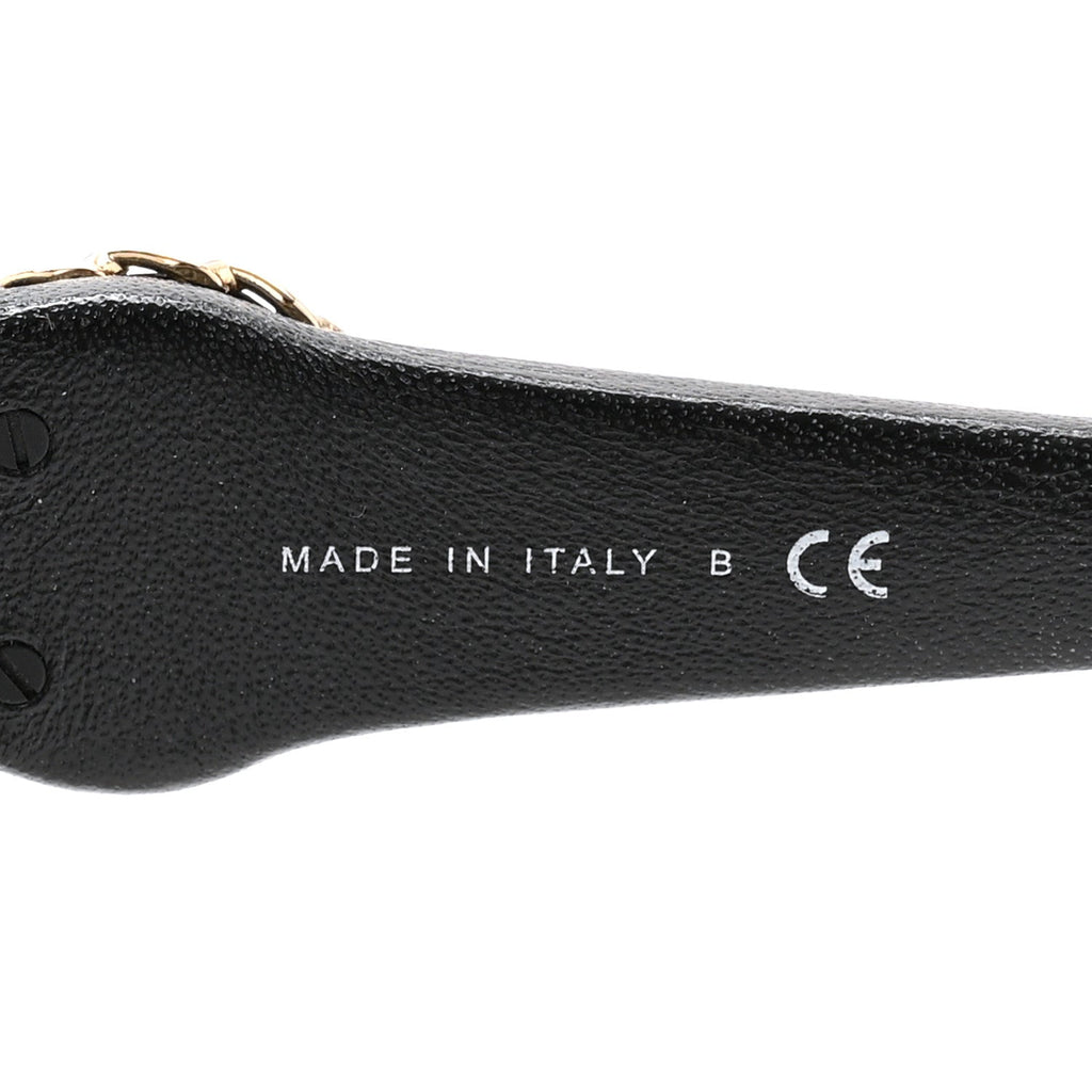 Acetate Lambskin CC Sunglasses 5457-Q-A Black