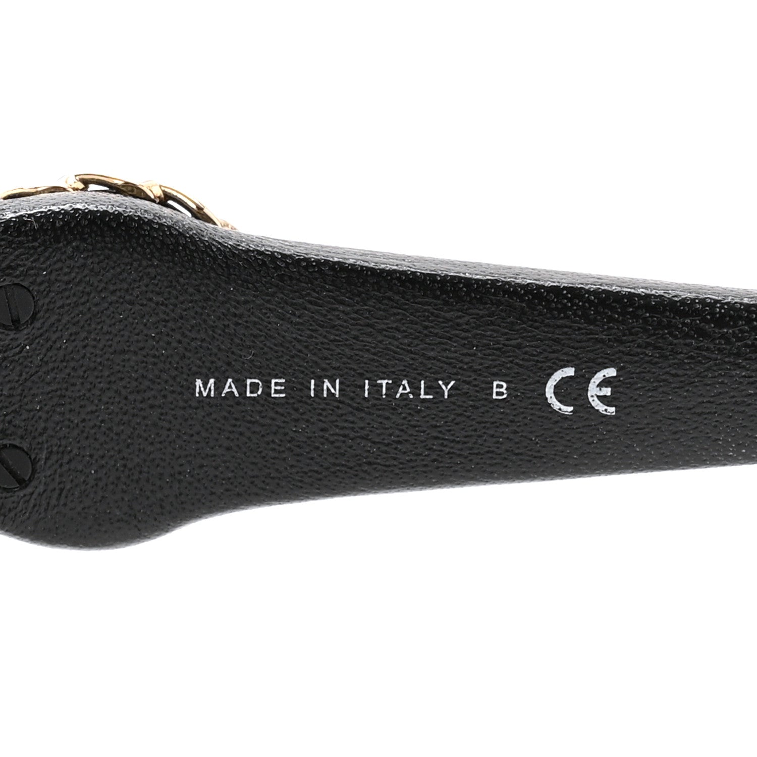 Acetate Lambskin CC Sunglasses 5457-Q-A Black