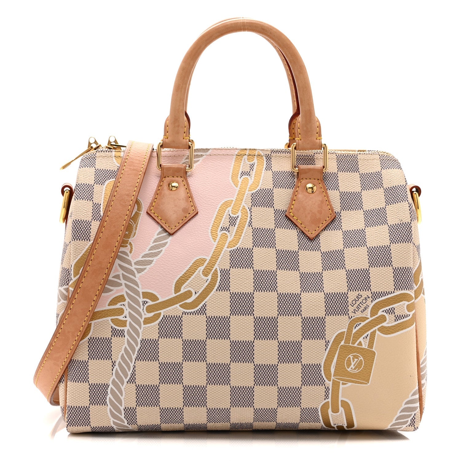 Louis Vuitton Damier Azur Nautical Speedy Bandouliere 25
