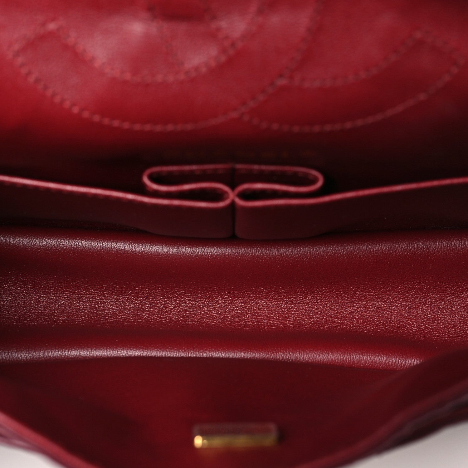 Chanel Lambskin Quilted Crush 2.55 Reissue 225 Flap Dark Burgundy