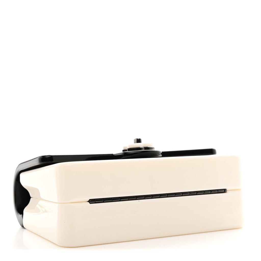 Chanel Plexiglass Plexi Coco Bag Black White