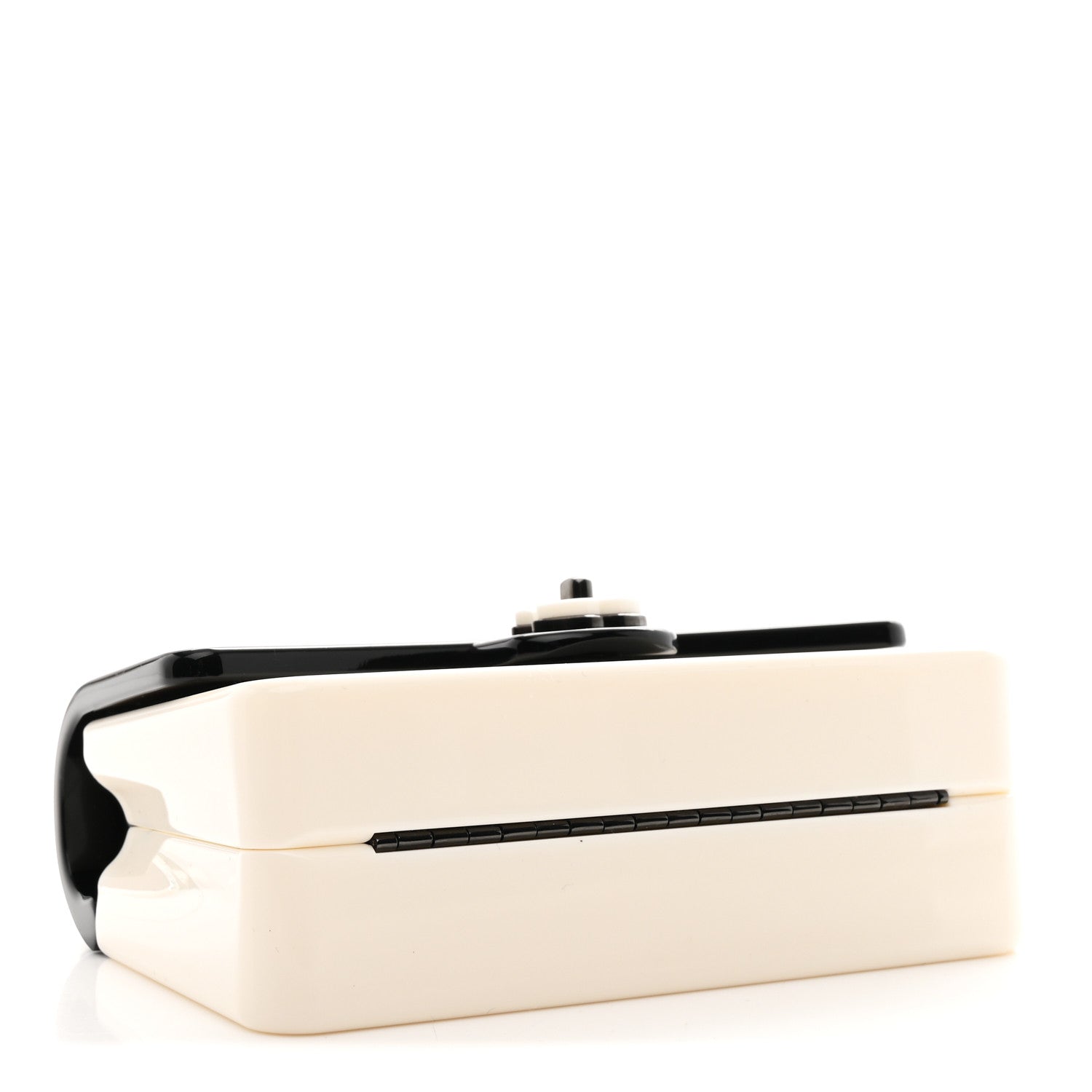 Chanel Plexiglass Plexi Coco Bag Black White