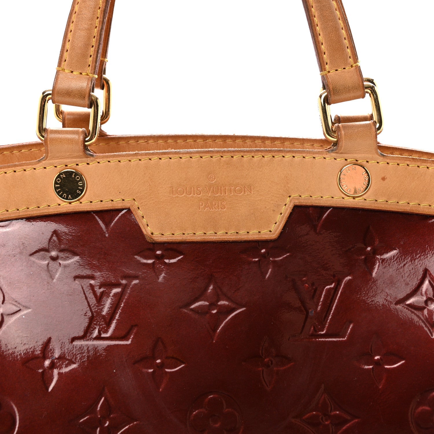 Louis Vuitton Vernis Brea MM Rouge Fauviste