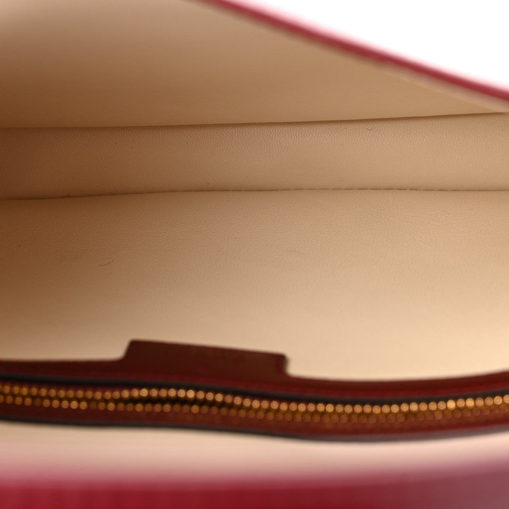 Gucci Ancora Calfskin Web Medium Jackie 1961 Hobo Rosso
