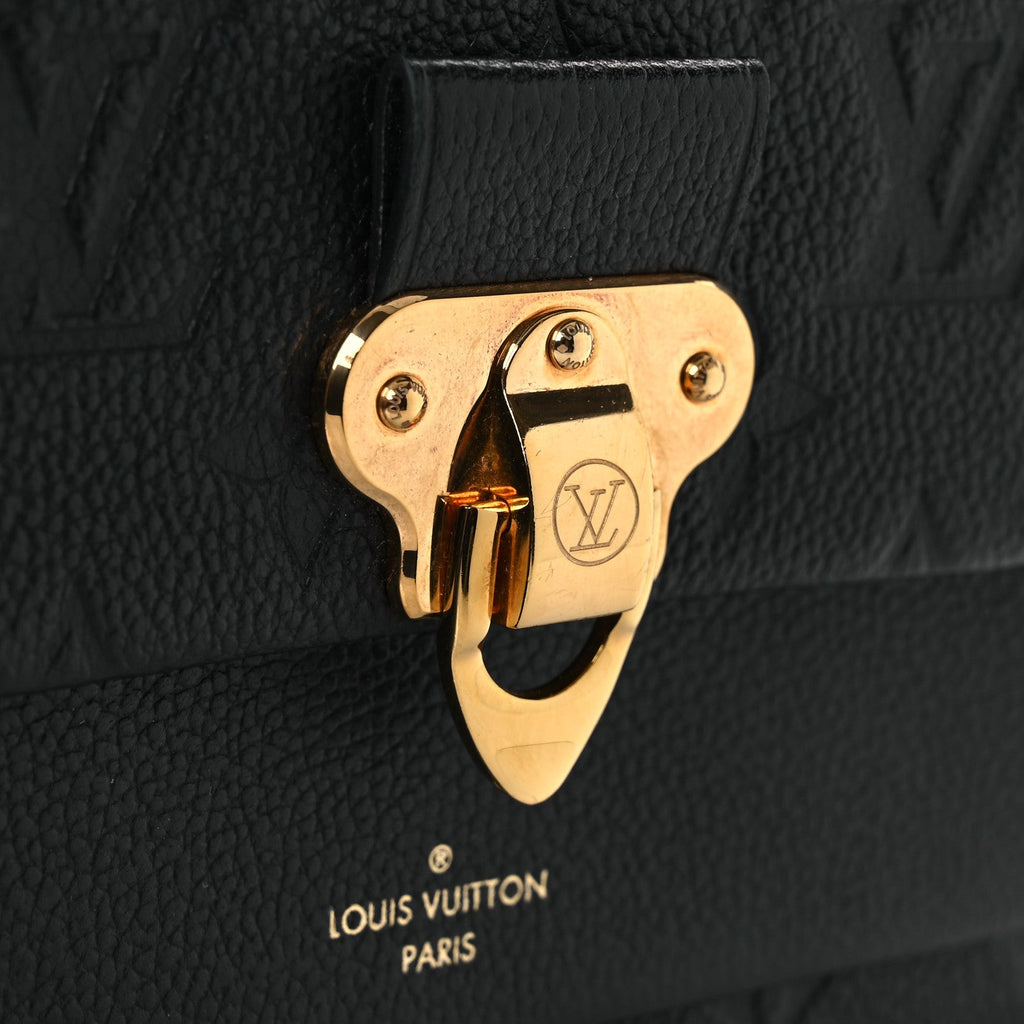Louis Vuitton Empreinte Vavin Chain Wallet Black