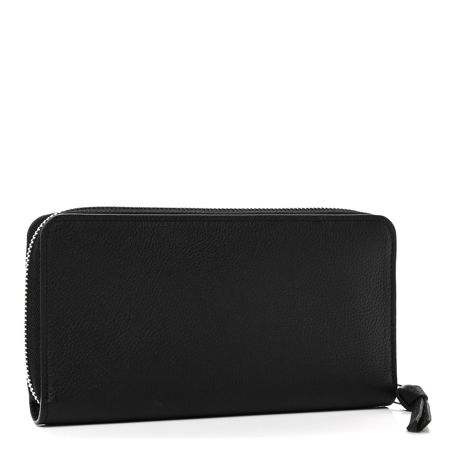 Louis Vuitton Calfskin Zippy Lockme Wallet Black