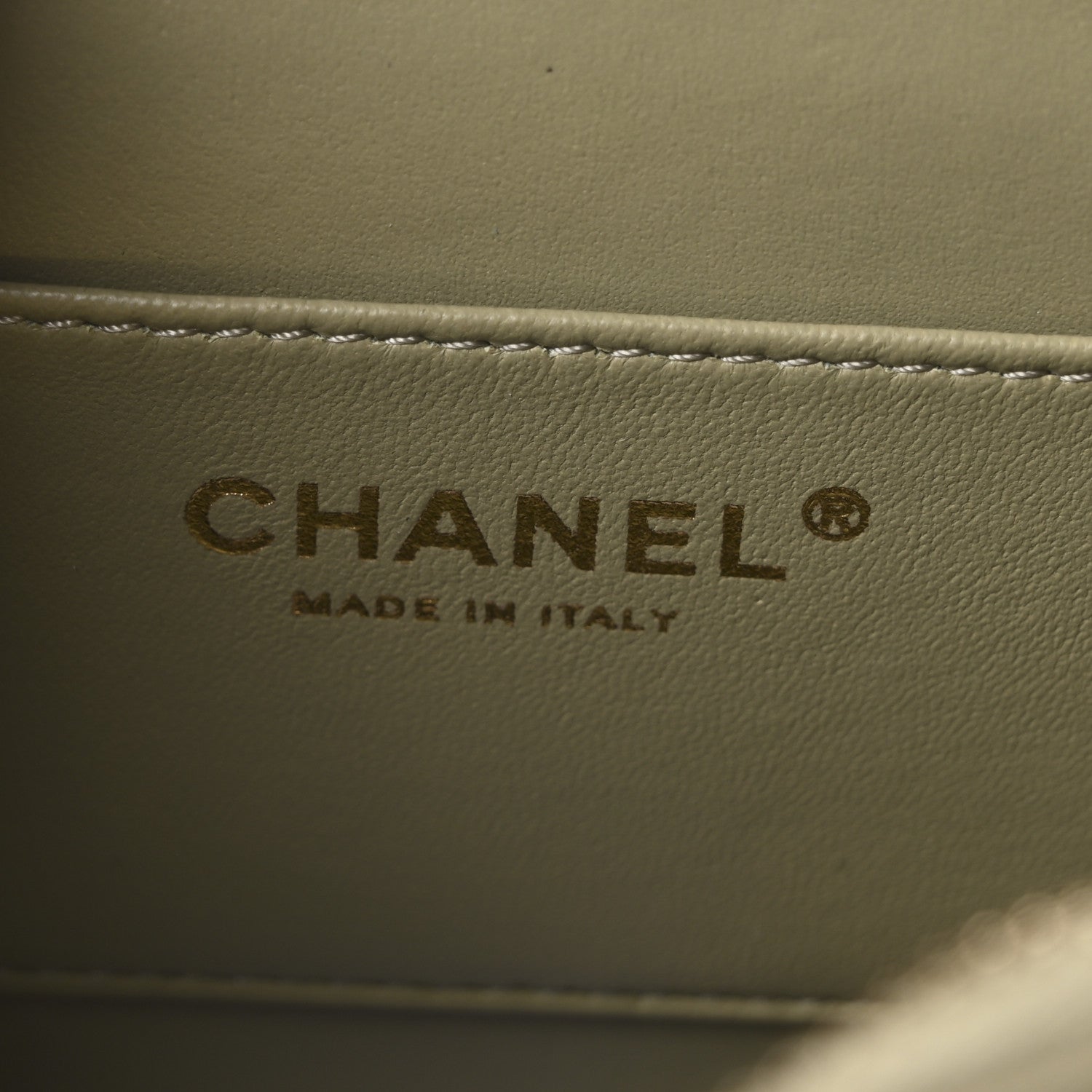 Chanel Lambskin Savon De Marseille Mini Camera Bag Khaki
