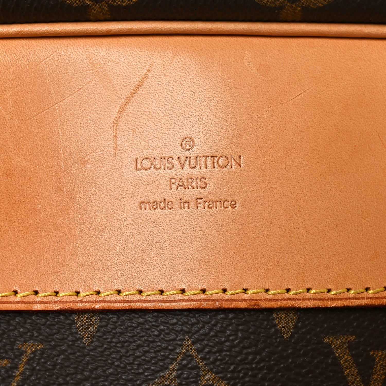 Louis Vuitton Monogram Alize 24 Heures Luggage