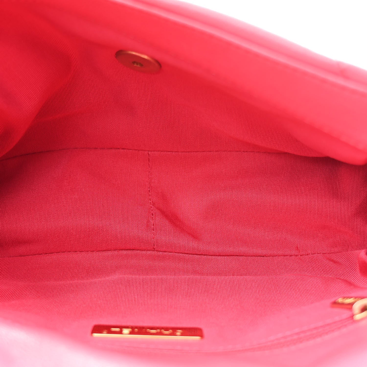 Chanel Lambskin Quilted Medium Chanel 19 Flap Dark Pink