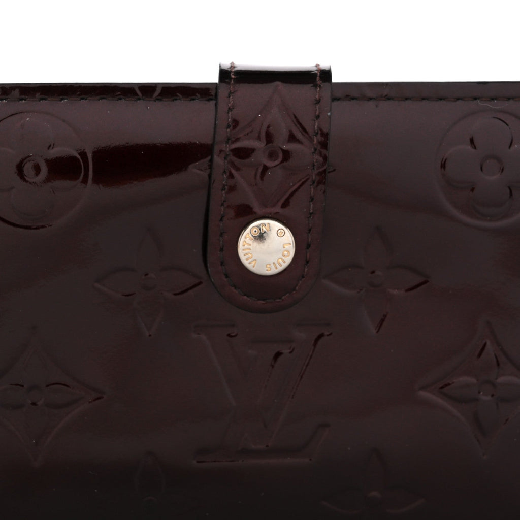 Louis Vuitton Vernis French Purse Wallet Amarante