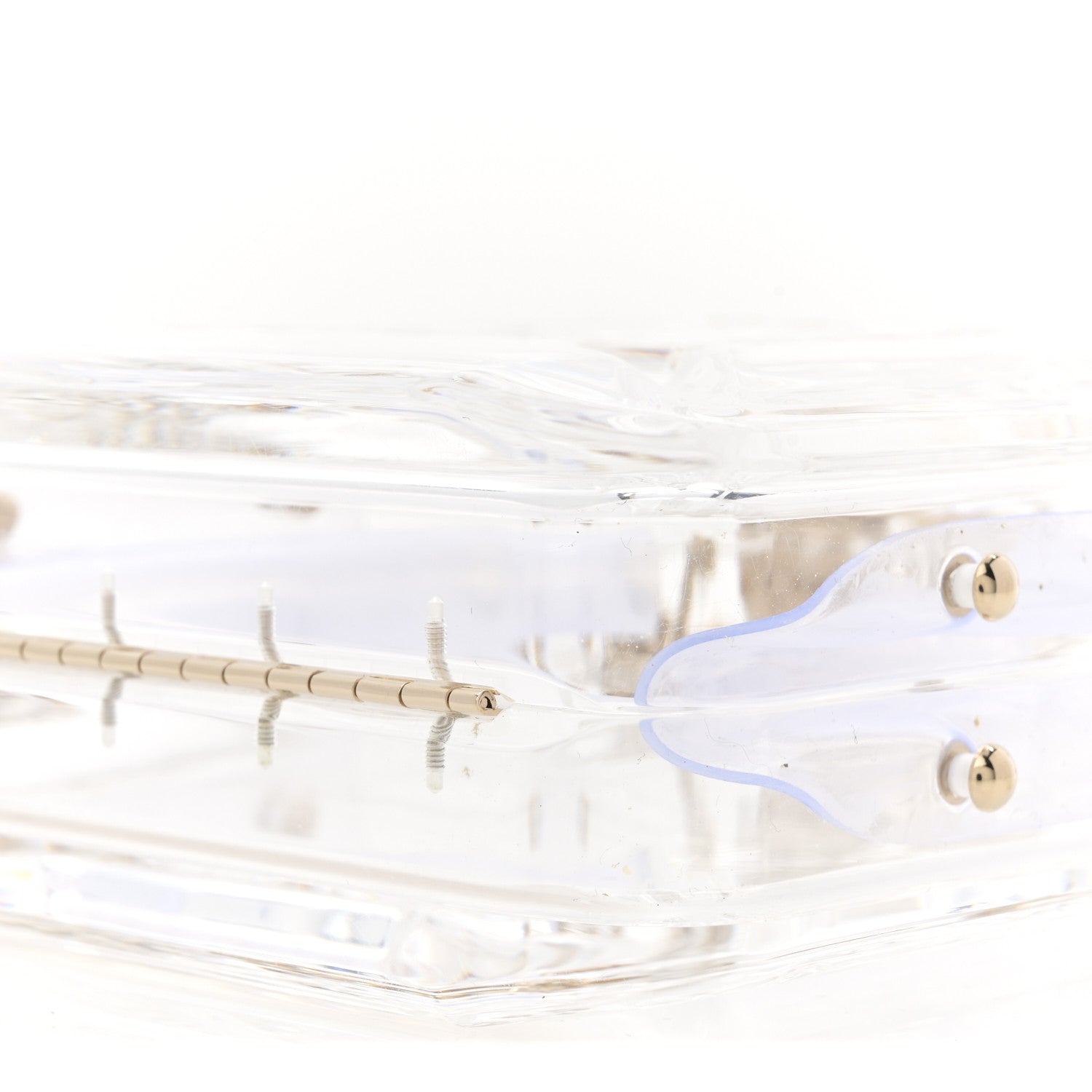 Chanel Plexiglass Dubai by Night Gas Tank Clutch