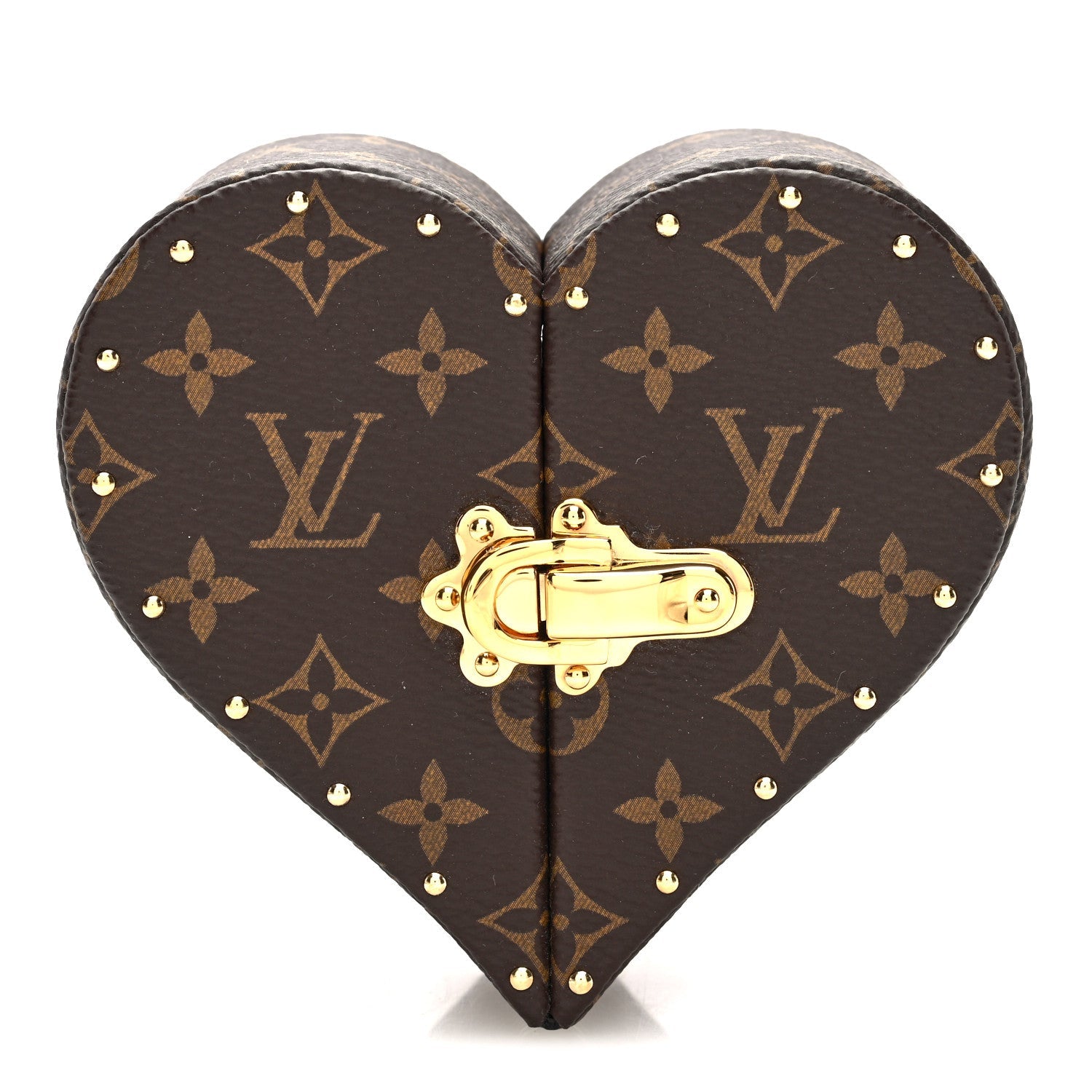 Louis Vuitton Monogram Heart Ecrin Coeur Jewelry Case