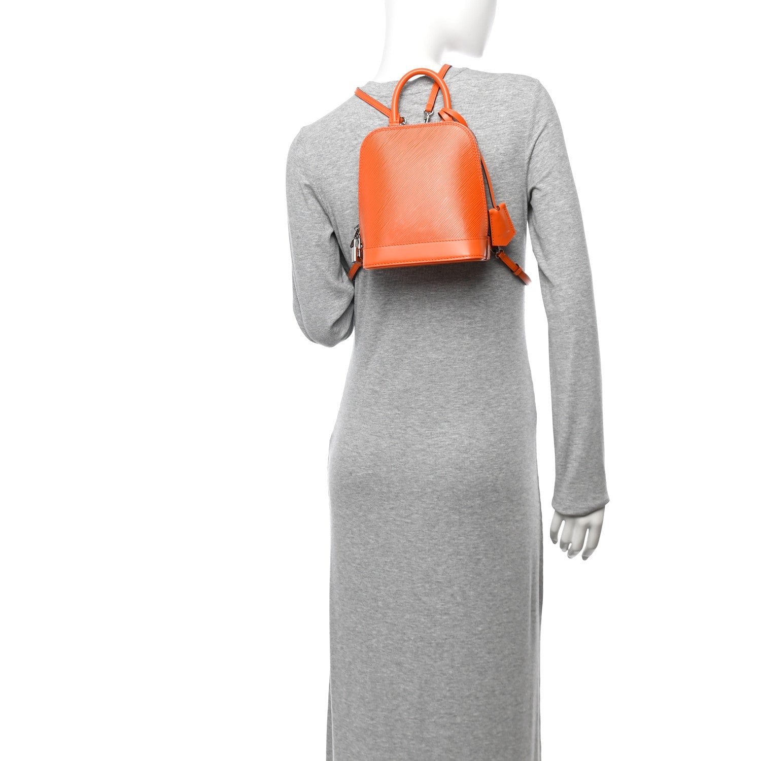 Louis Vuitton Epi Alma Backpack Orange